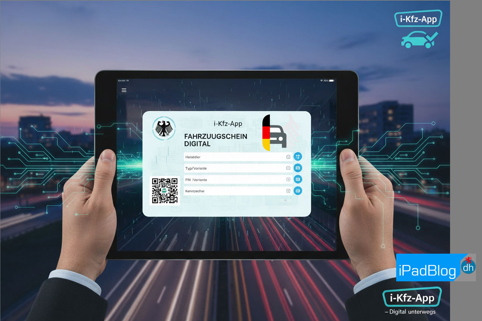 Der Fahrzeugschein wird digital – mit der neuen i-Kfz-App
