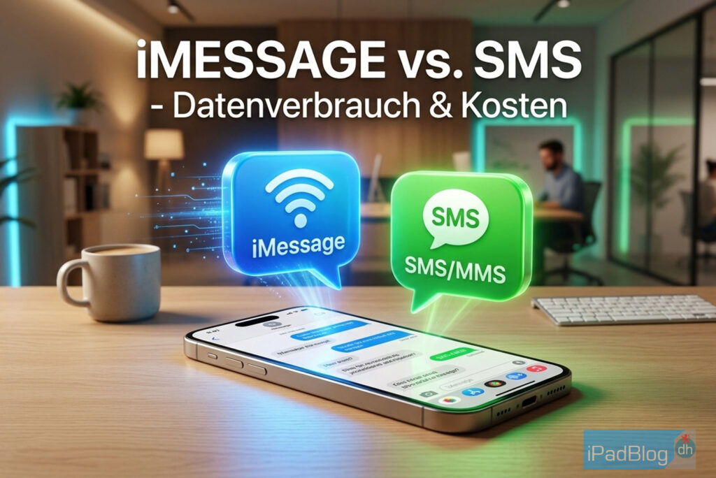 Beitrag: 🟢 Grüne vs. 🔵 Blaue Blasen: Frisst iMessage dein Datenvolumen?