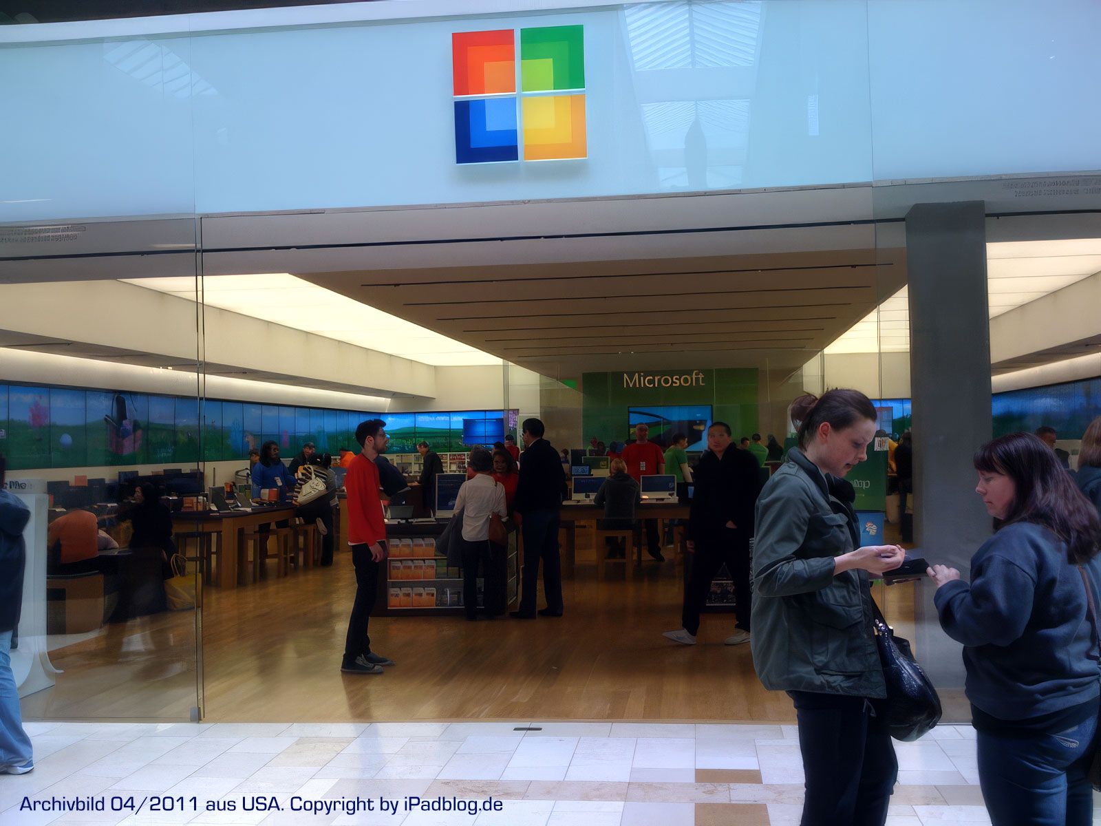 Microsoft Store 2011 in the US 